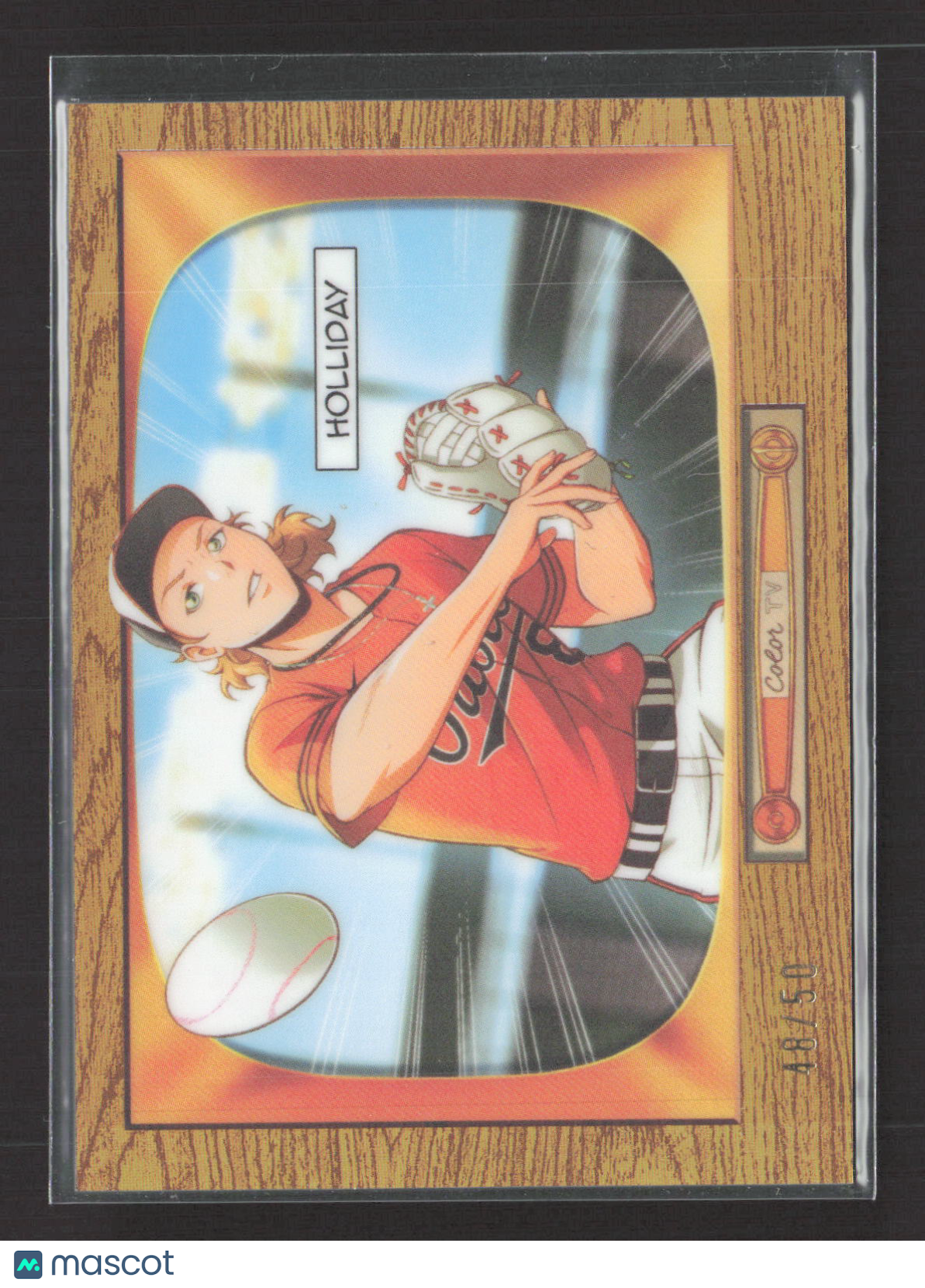 2024 Topps Bowman Chrome Anime Jackson Holliday #BA-6 Gold 48/50