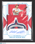 2025 Panini National Treasures Nolan Schanuel #TMS-NS Patch Logo Auto 1/1