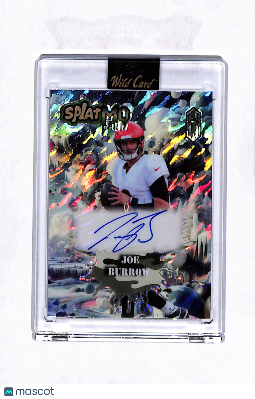 2025 Wild Card Splat Mo Joe Burrow #SPMOA2-JB Auto 1/1