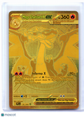 2025 Pokemon—Mega Charizard X ex #130/094 Phantasmal Flames—Mega Hyper Rare Gold