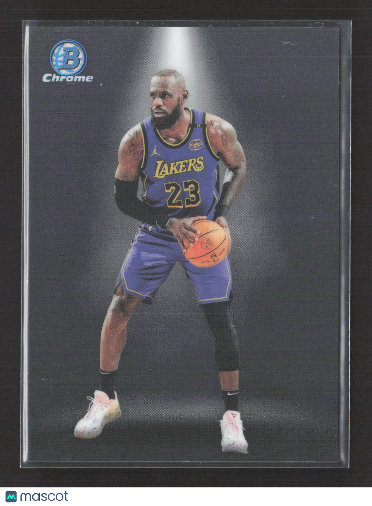 2025 Topps Bowman Chrome LeBron James #BNB-7 Spotlight case hit