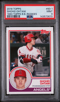 2018 Topps '83 Rookies Shohei Ohtani #83-1 PSA 9