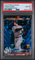 2018 Topps Chrome Sapphire Aaron Judge #1 PSA 10