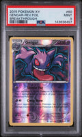 2015 Pokemon XY Breakthrough Reverse Holo Gengar #60 PSA 9
