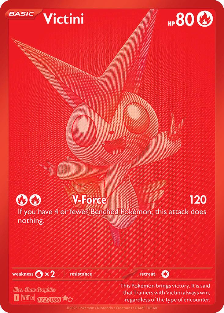 Pokemon TCG - Victini - 172/086 - White Flare
