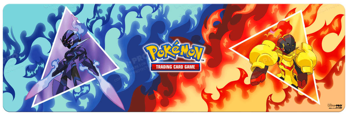 Armarouge and Ceruledge 8ft Table Playmat for Pokémon