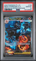 Mega Charizard X ex Pokémon Phantasmal Flames Special Illustration Rare #125/094 PSA 10
