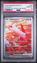 2024 Pokemon Scarlet and Violet Surging Sparks Special Illustration Rare Latias Ex #239 PSA 10