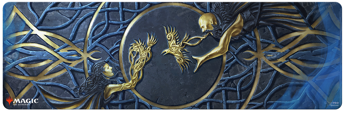 Kaldheim: The Raven’s Warning Table Playmat for Magic: The Gathering