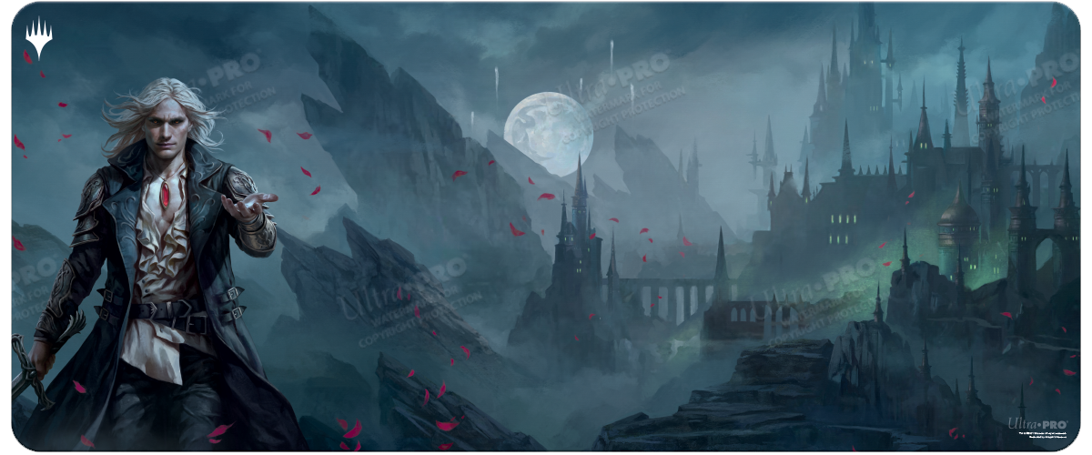 Innistrad: Crimson Vow Sorin and Castle 6ft Table Playmat for Magic: The Gathering