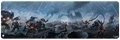 The Brothers' War Draft Booster Display Artwork 8ft Table Playmat for Magic: The Gathering