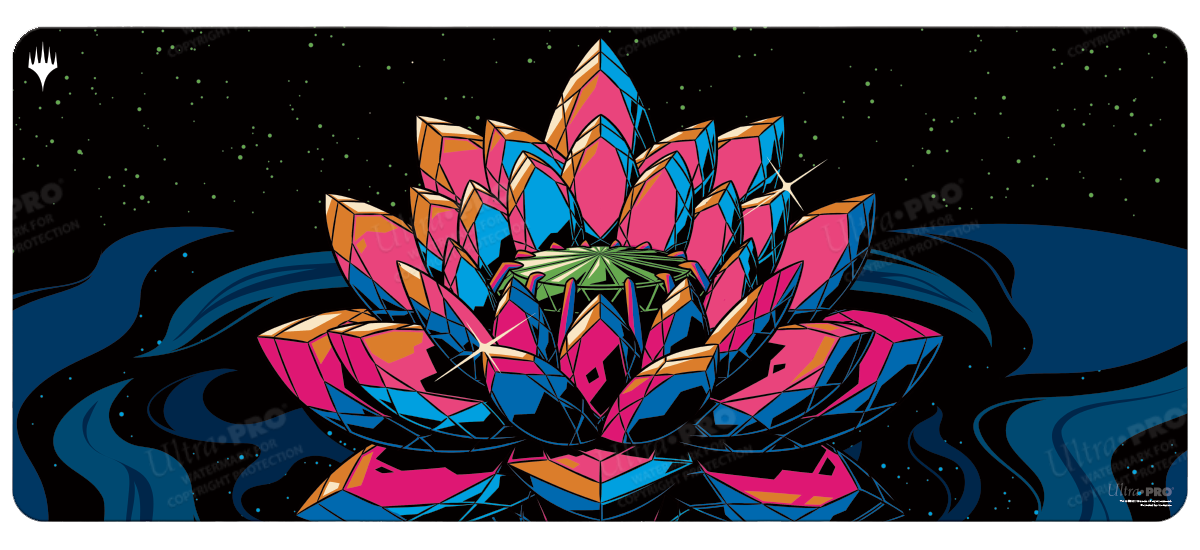 Commander Masters Jeweled Lotus 6ft Table Playmat for Magic: The Gathering