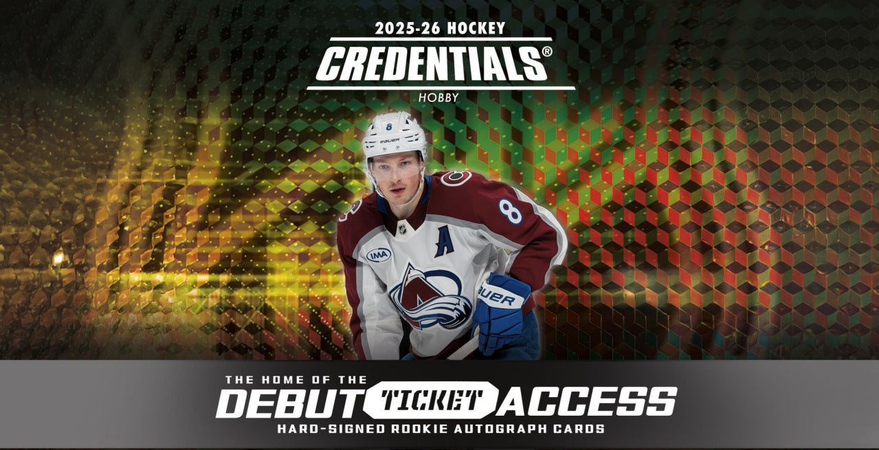 2025-26 Upper Deck Credentials Hockey Hobby Master Case (Master Case of 20 Boxes)