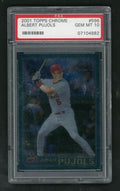 2001 Topps Chrome Albert Pujols #596 PSA 10