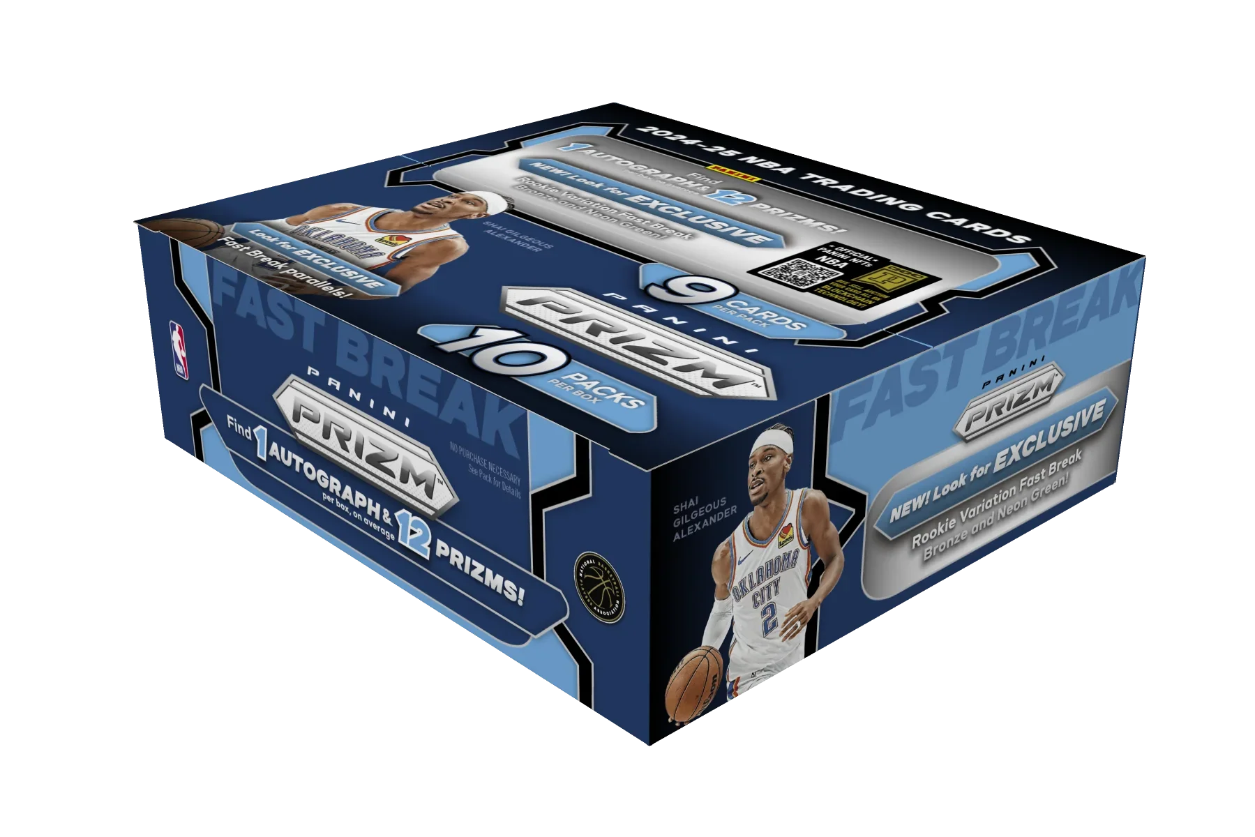 Panini - 2024/25 Prizm Fast Break Basketball (NBA) - Hobby Box