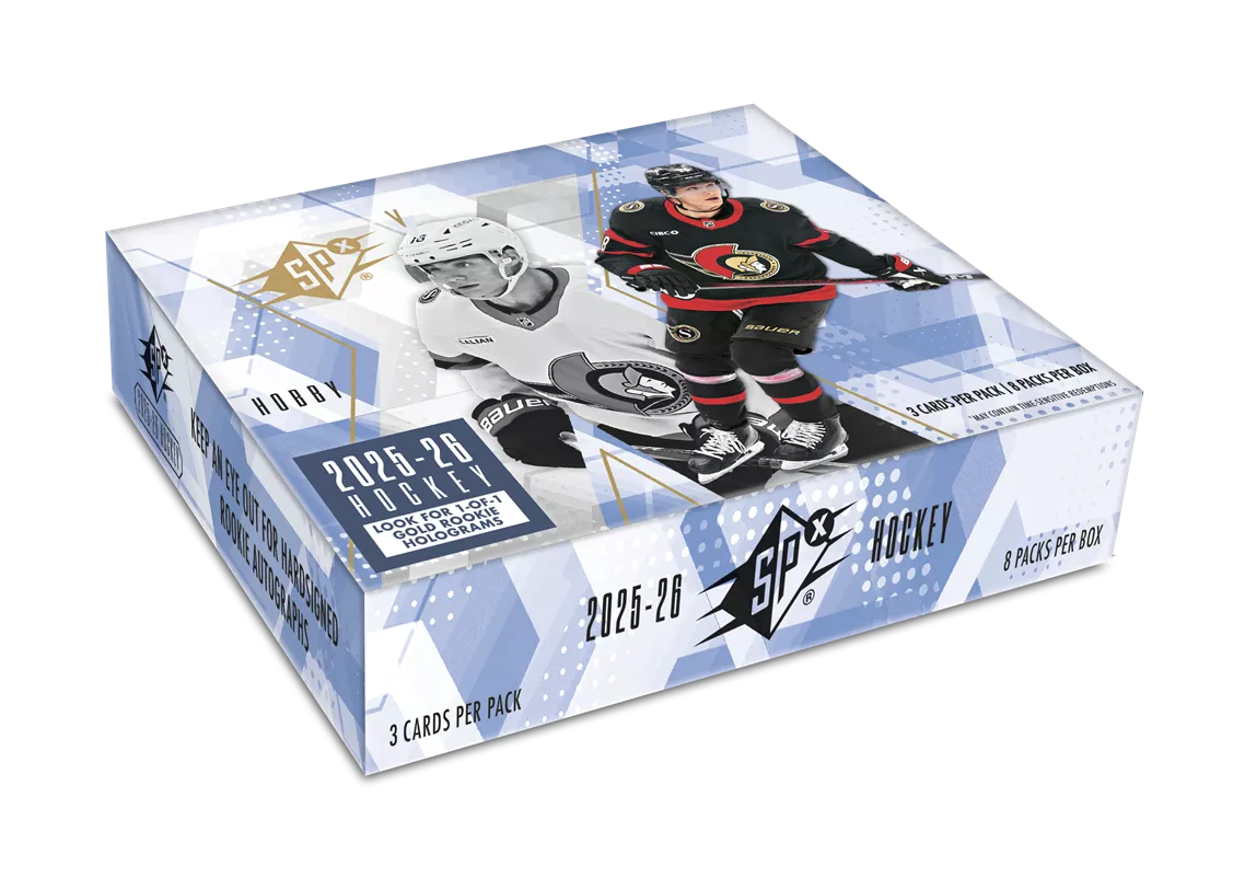2025-26 Upper Deck SPX Hockey Hobby Inner Case (Inner of 10 Boxes)
