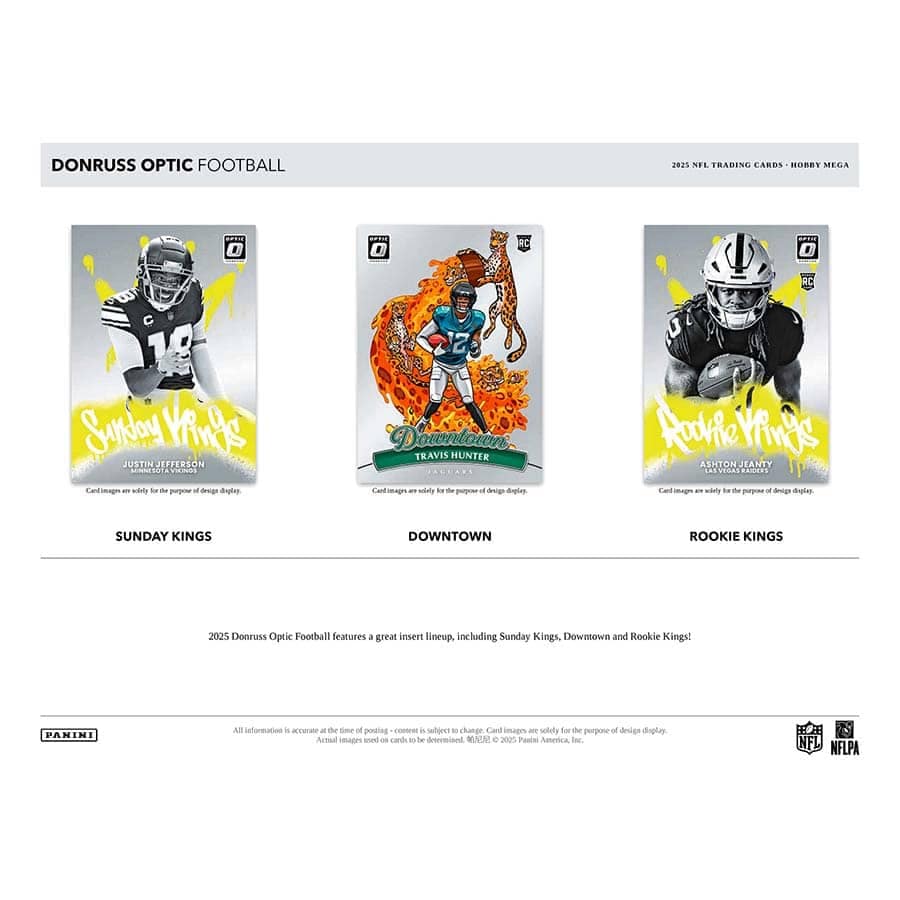 2025 Donruss Optic Football Hobby Mega Box