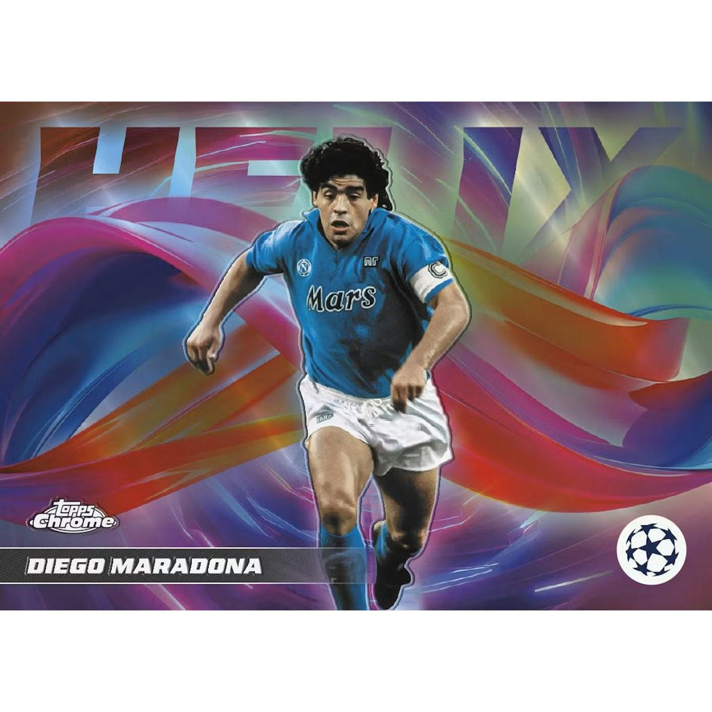 2025-26 Topps Chrome UEFA Club Competitions Soccer Hobby Box