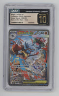 Mega Lucario ex Pokemon Mega Brave Special Art Holo Japanese CGC 10 Pristine