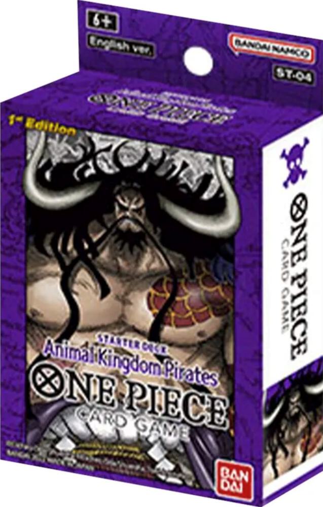 One Piece TCG: Super Prerelease Starter Deck Set (1-4)