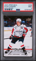 2025 Upper Deck Exclusives Ryan Leonard #238 /100 PSA 9