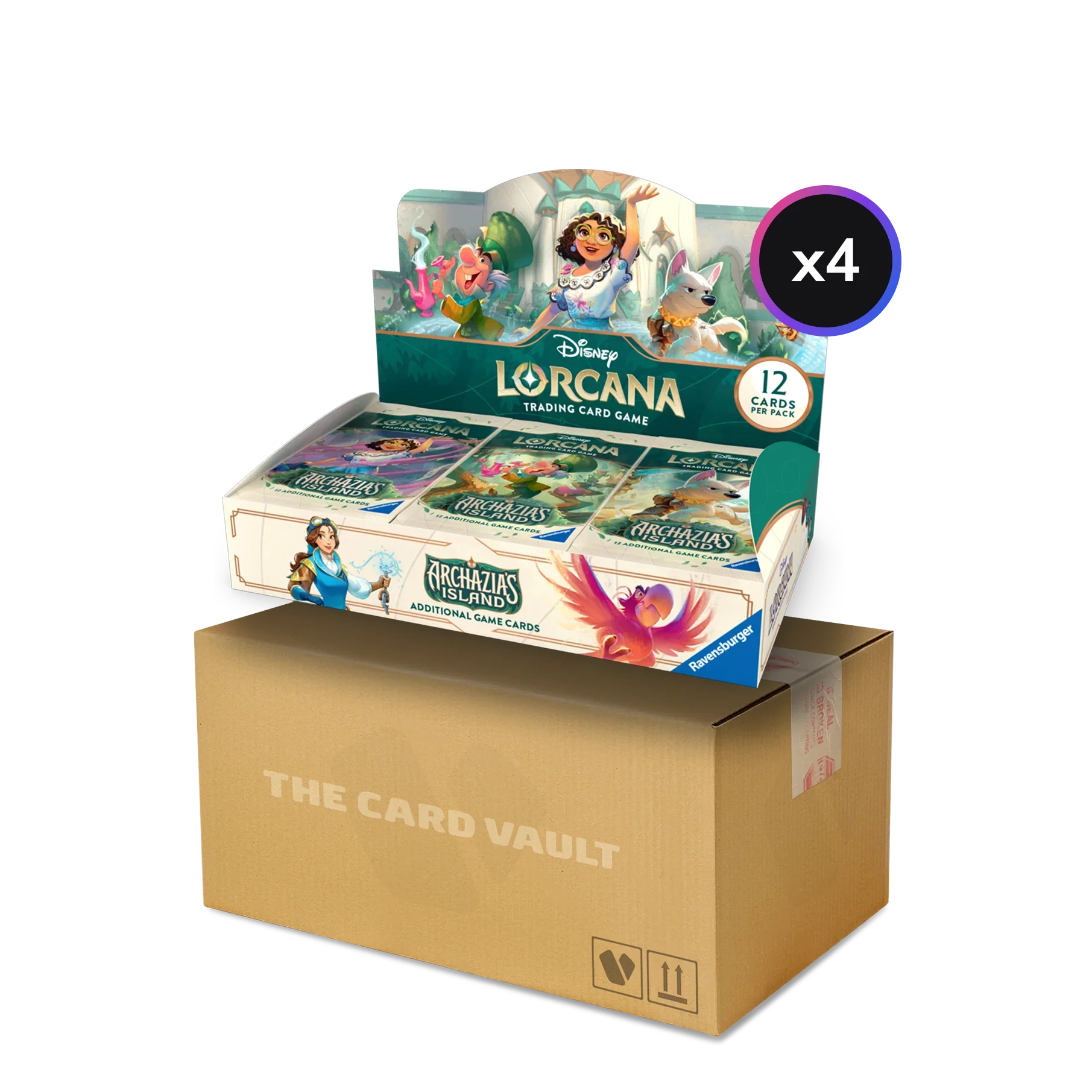 Disney - Lorcana TCG - Archazia's Island - Display Case (4x Booster Boxes)