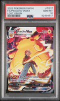 FA/PIKACHU VMAX LOST ORIGIN 2022 POKEMON SWORD & SHIELD LOST ORIGIN PSA GEM MT 10