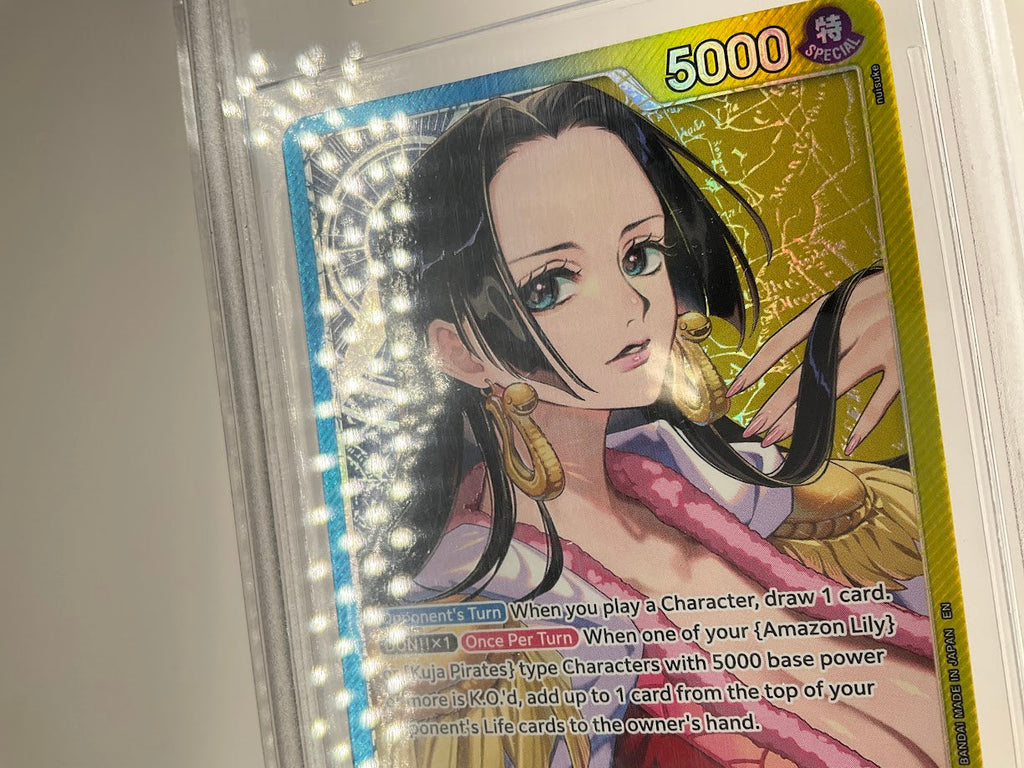 Boa Hancock One Piece Card Game OP14 Alternate Art #041 Beckett 10 Pristine