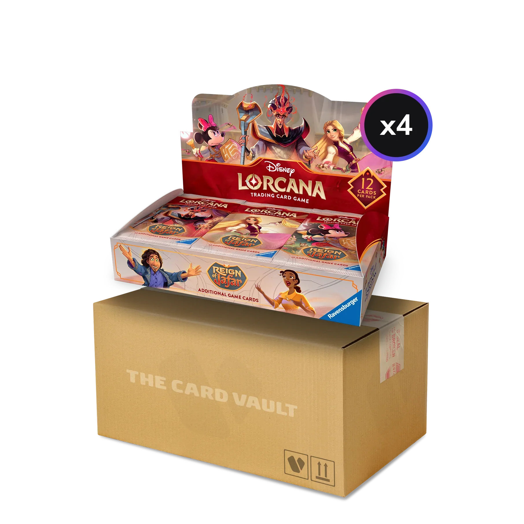 Disney - Lorcana TCG - Reign of Jafar - Display Case (4x Booster Boxes)