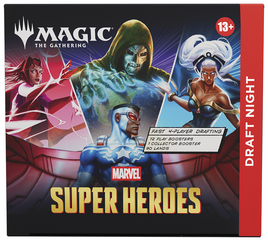 Magic The Gathering Marvel Super Heroes Draft Night Box (Pre-Order)