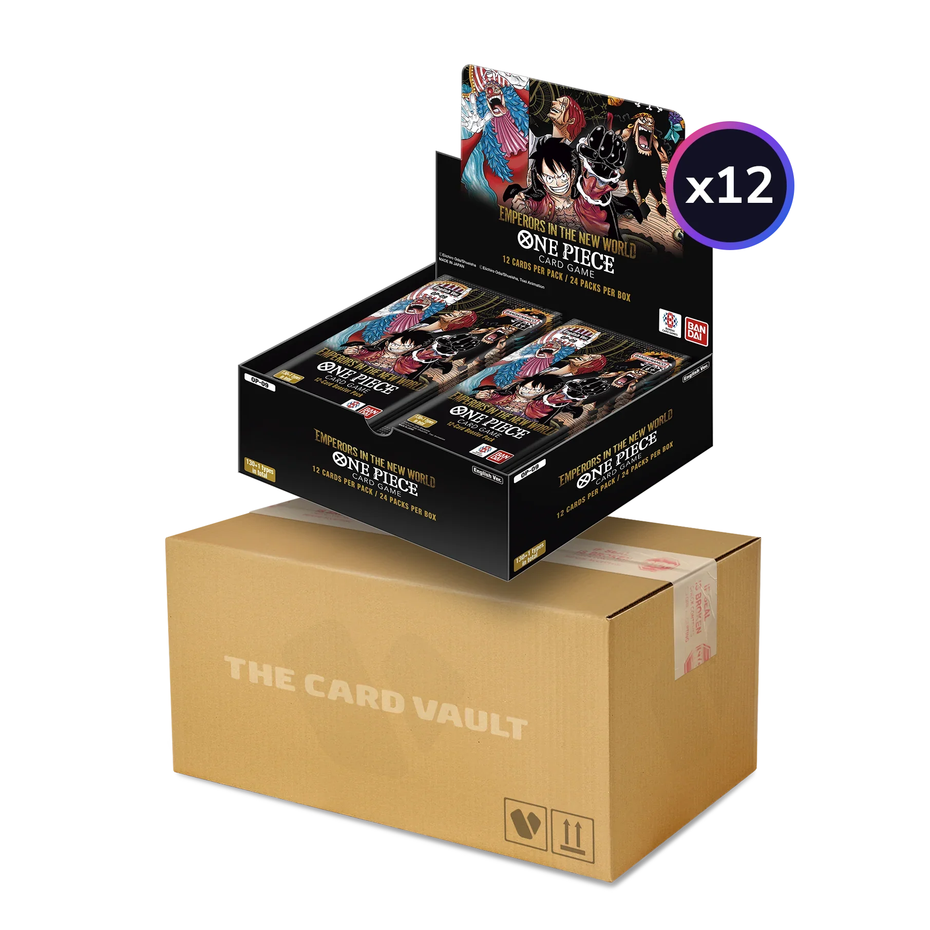 One Piece TCG - Emperors In The New World (OP-09) - Display Case (12x Booster Boxes)