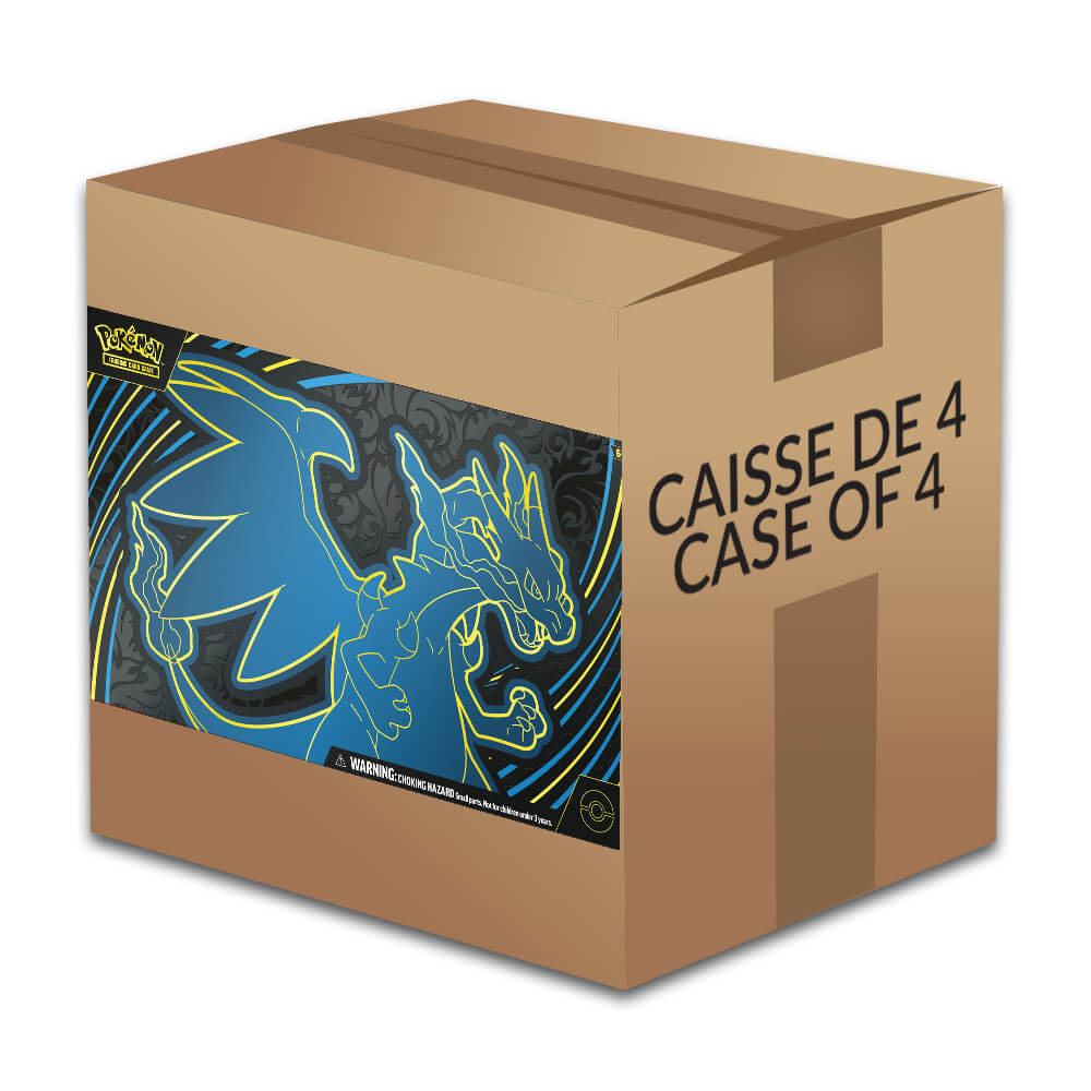 Pokémon Mega Charizard X Ex Ultra-Premium Collection - Caisse scellée de 4