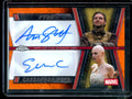 2025 Topps Deadpool and Wolverine Pyro / Cassandra Nova Dual Orange Autograph /25 Deadpool