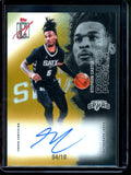 2026 Topps Signature Class Stephon Castle Veteran Class Gold Autograph Refractor /10 Spurs