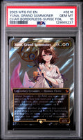 PSA GEM MT 10 Yuna, Grand Summoner[Magic The Gathering Final Fantasy Commander] - 129665237