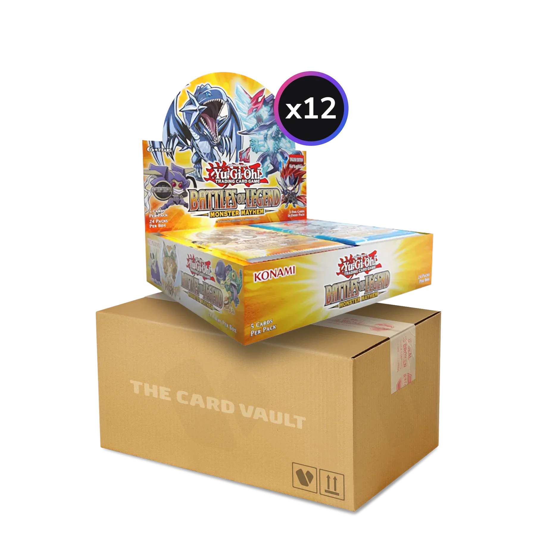 Yu-Gi-Oh! - Battle of Legend: Monster Mayhem - Display Case (12x Booster Boxes) (1st Edition)