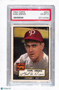 1952 Topps Karl Drews #352 PSA 6 High Number