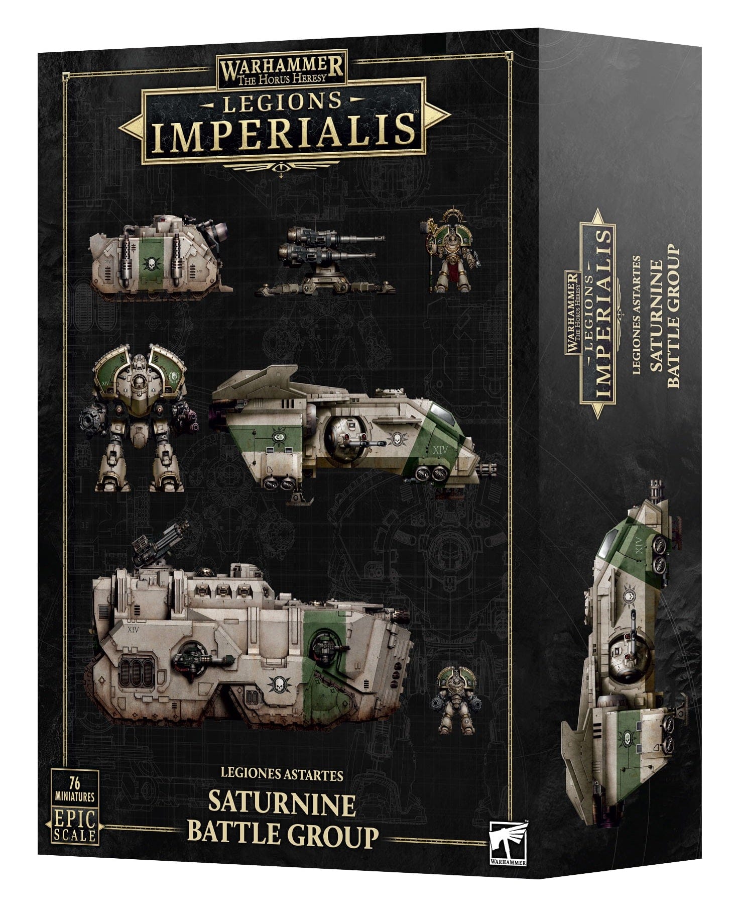 Legions Imperialis: Legiones Astartes - Saturnine Battle Group
