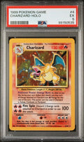 Charizard 1999 Pokemon Base Set holo #4/102 PSA 5