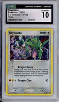Pokemon Graded: Rayquaza 9/106 EX Emerald (2005) Holo CGC 10