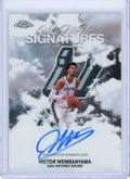 Victor Wembanyama 2025-26 Topps Chrome Sky Write Signatures
