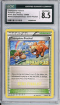 Pokemon Graded: Champions Festival #BW95 Black Star Promo World Championships 2013 Semi-Finalists CGC 8.5