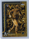 Nick Kurtz 2025 Topps Gilded Cast In Gold Rookie Card #'d 60/199