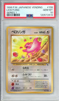Pokemon Graded: JP Lickitung #108 Vending Series I (1998) PSA 10