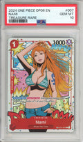 One Piece Graded: Nami ST01-007 Treasure Rare Alternate Art PSA 10