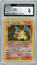 Charizard 1999 Pokemon Base Set holo #4/102 CGC 9
