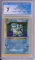 Pokemon Graded: Blastoise Shadowless CGC 7