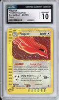 Pokemon Graded: Pidgeot 23/165 Expedition (2002) Holo CGC 10