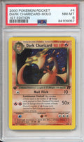 Pokemon Graded: 1st Edition Dark Charizard PSA 8
