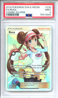 Pokemon Graded: Rosa 236/236 Sun & Moon Cosmic Eclipse (2019) Holo PSA 9
